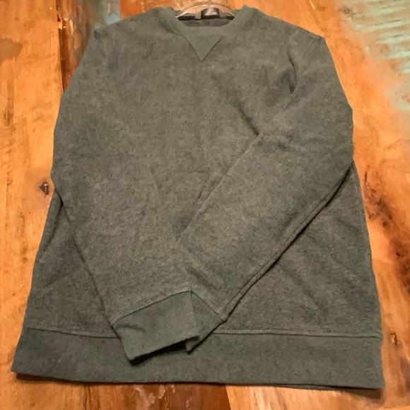 Men's Heather Gray Crewneck Sweater - Picture 2 of 4